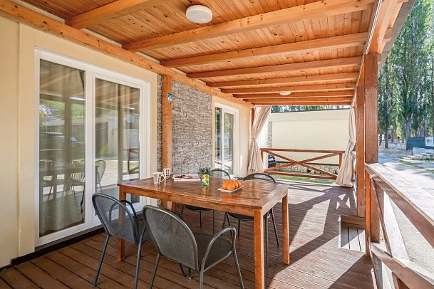 Camp Almissa - Wohnbeispiel Mobilheim Relax (Zimmercodierungen BB1, BB2, BB4, BB5 & BB6)