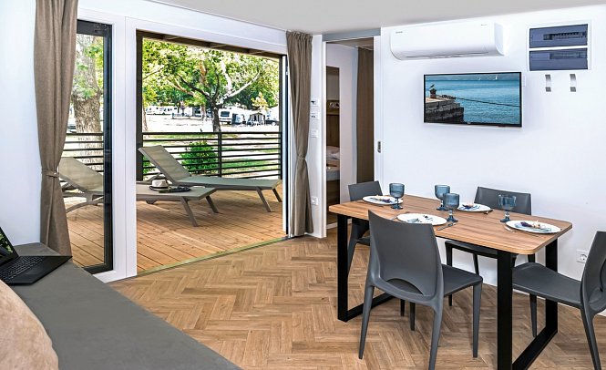 Camp Almissa - Wohnbeispiel MH Adria Mline 4+1 (C2) (Zimmercodierung BB7)