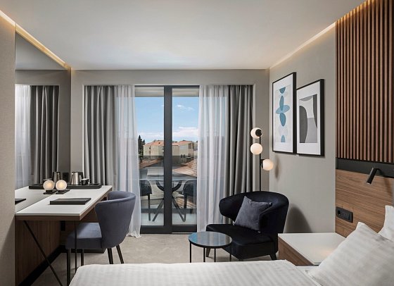 Boutique Hotel Noemia - Wohnbeispiel Doppelzimmer Balkon (Zimmercodierung DB2)