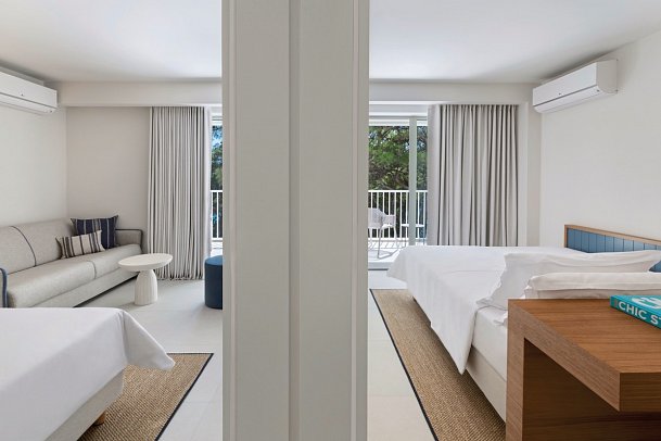 Bluesun Hotel Marina - Wohnbeispiel Familienzimmer (Zimmercodierung FB1)