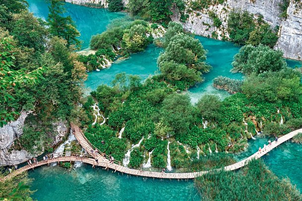 Busrundreise Höhepunkte Kroatiens - Plitvicer Seen