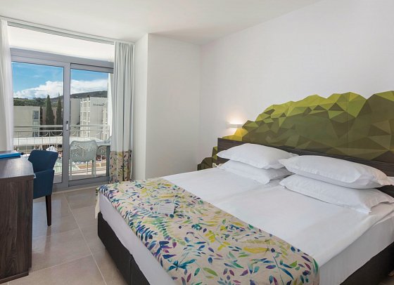 Bluesun Hotel Alga - Wohnbeispiel Doppelzimmer Meerseite (Zimmercodierungen DBC & DC5)