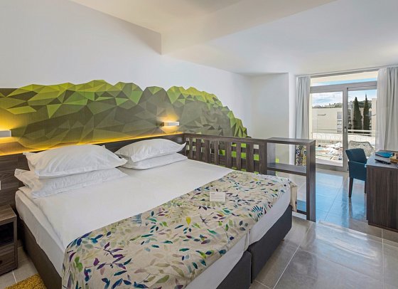 Bluesun Hotel Alga - Wohnbeispiel Doppelzimmer Superior Meerseite (Zimmercodierung DSC)