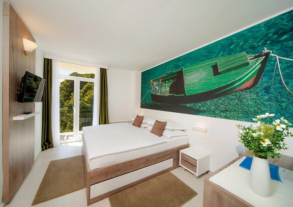 Bluesun Hotel Neptun - Wohnbeispiel Doppelzimmer (Zimmercodierungen DB1, DC2 & EB1)