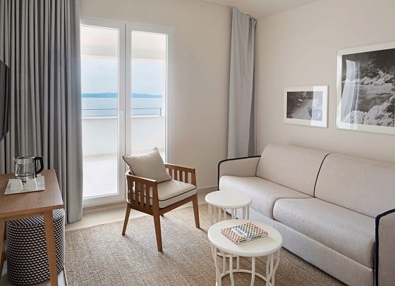 Bluesun Holiday Village Afrodita - Wohnbeispiel Juniorsuite (Zimmercodierung JBC)
