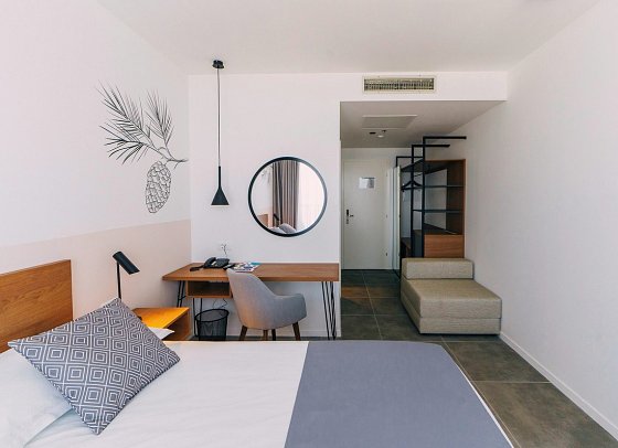 Morenia Beach Resort - Wohnbeispiel Doppelzimmer Komfort Gartenblick (Zimmercodierung DFG)