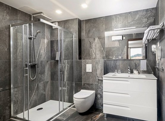 Central Beach 9 - Beispiel Bad Appartement 2 Schlafzimmer (Zimmercodierung OB1)