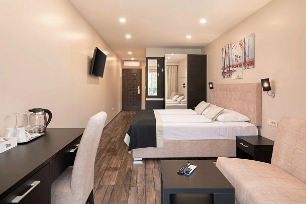 Central Beach 9 - Wohnbeispiel Doppelzimmer Meerseite (Zimmercodierung DBC)