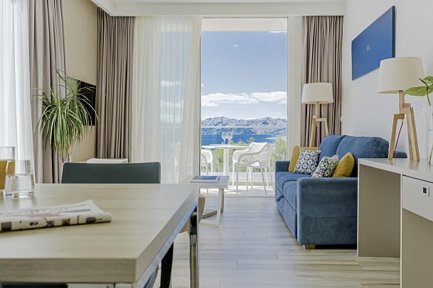 Romana Beach Resort - Wohnbeispiel Apt. 1 Schlafzimmer Superior seitl. Meerblick (Zimmercodierung A1N)