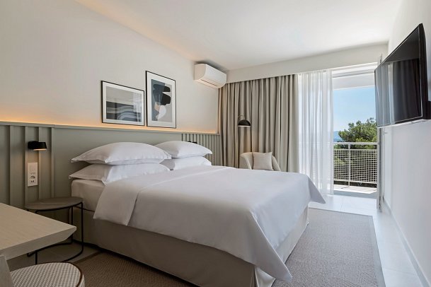 Bluesun Hotel Borak - Wohnbeispiel Doppelzimmer Meerseite (Zimmercodierung DBC)