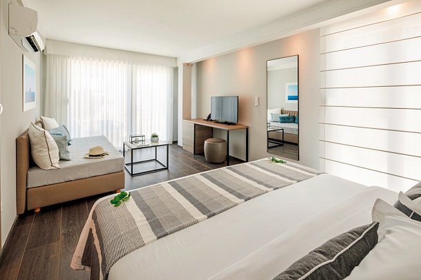 Gava Waterman Milna Resort - Wohnbeispiel Doppelzimmer Deluxe (Zimmercodierungen DD1 & DC3)