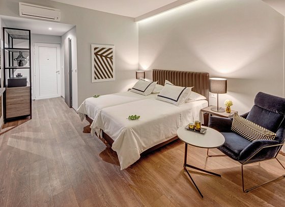 Milna Osam - Adults only - Wohnbeispiel Doppelzimmer Meerblick (Zimmercodierung DBM)