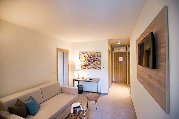 Aminess Senses Resort - Wohnbeispiel Suite Gartenblick (Zimmercodierung W1G)