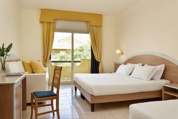 Falkensteiner Club Funimation Garden Calabria - Wohnbeispiel Doppelzimmer Komfort (Zimmercodierung DF1)