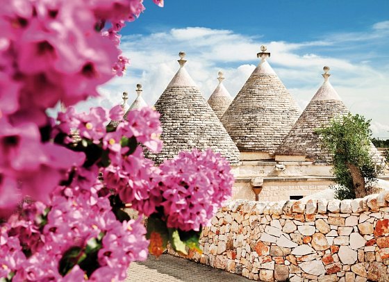 Fantastische Vielfalt Süditaliens - Trulli, Apulien