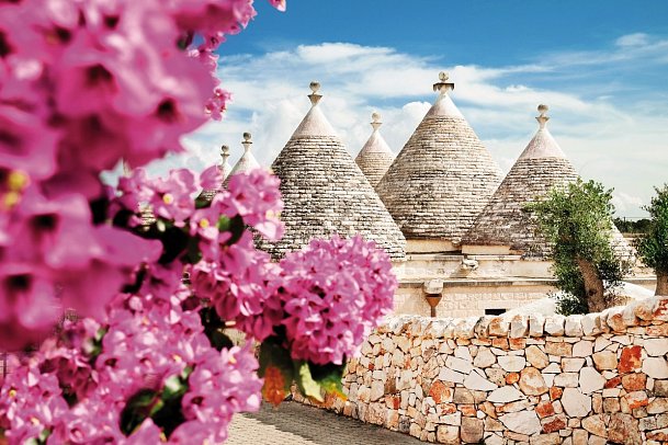 Fantastische Vielfalt Süditaliens - Trulli, Apulien