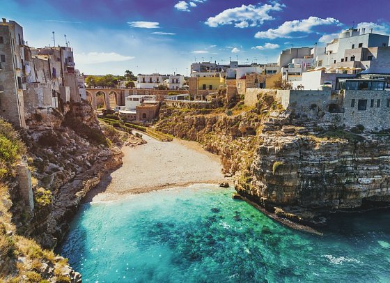 Fantastische Vielfalt Süditaliens - Polignano a Mare