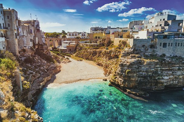 Fantastische Vielfalt Süditaliens - Polignano a Mare
