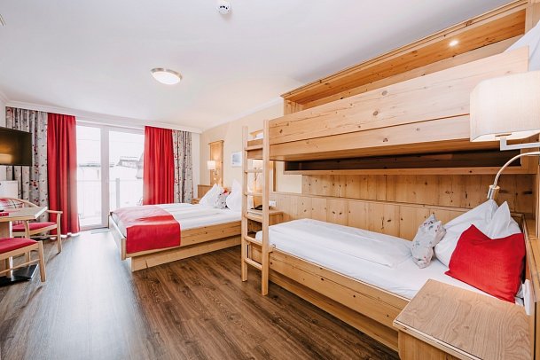 Brückenwirt - Wohnbeispiel Vierbettzimmer (Zimmercodierung RB1)