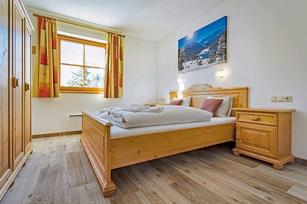 Aparthotel Sterngucker - Wohnbeispiel Appartement 1 Schlafzimmer (Zimmercodierung AB1)