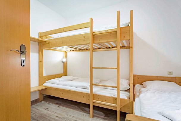 Aparthotel Sterngucker - Wohnbeispiel Appartement 2 Schlafzimmer Familie (Zimmercodierung OI1)