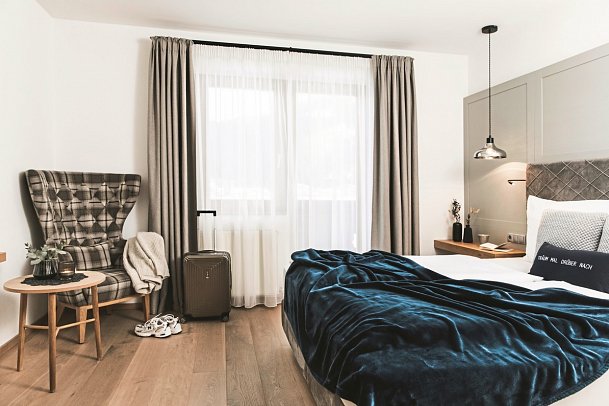 Montanara - Wohnbeispiel Doppelzimmer Alpin Deluxe (Zimmercodierung DD1)