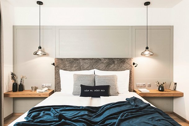 Montanara - Wohnbeispiel Doppelzimmer Alpin Deluxe (Zimmercodierung DD1)