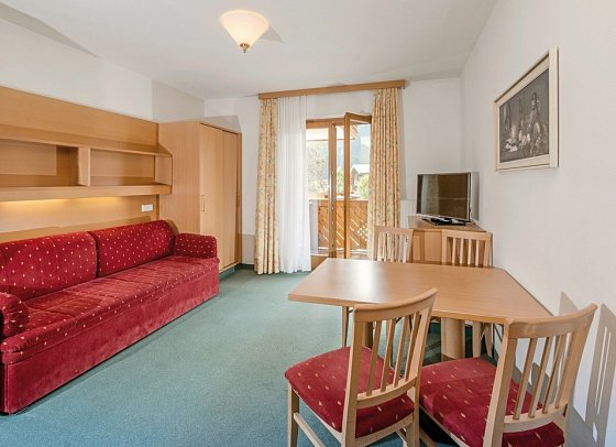 Hanneshof Resort - Wohnbeispiel Appartement 2-Raum (Zimmercodierung ABV)