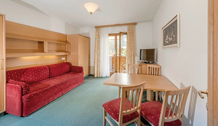 Hanneshof Resort - Wohnbeispiel Appartement 2-Raum (Zimmercodierung ABV)