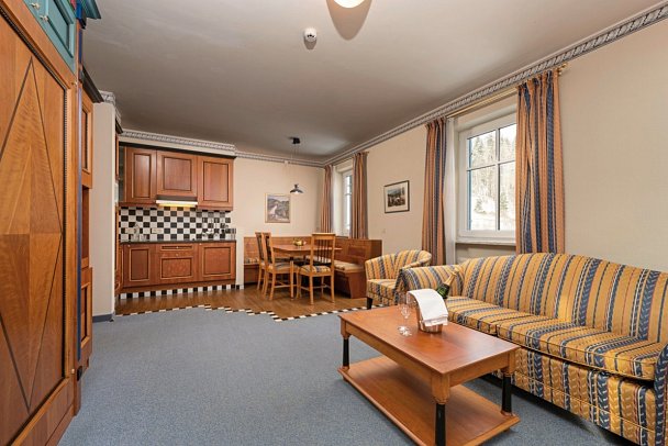 MONDI Hotel Bellevue Gastein - Wohnbeispiel Appartement (Zimmercodierungen AB1 & AB2)