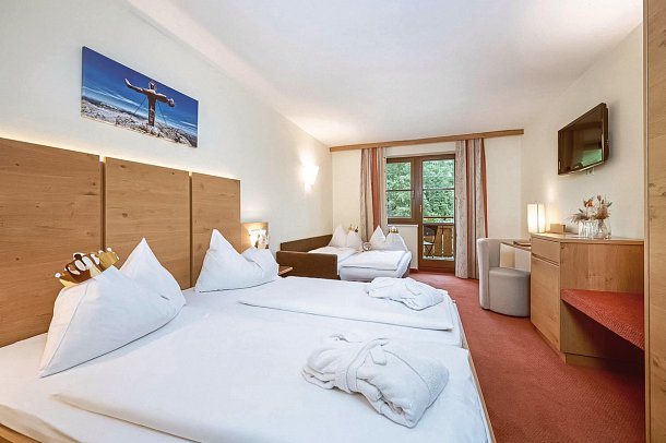 Bachschmied - Wohnbeispiel Familienzimmer (Zimmercodierung FB1)