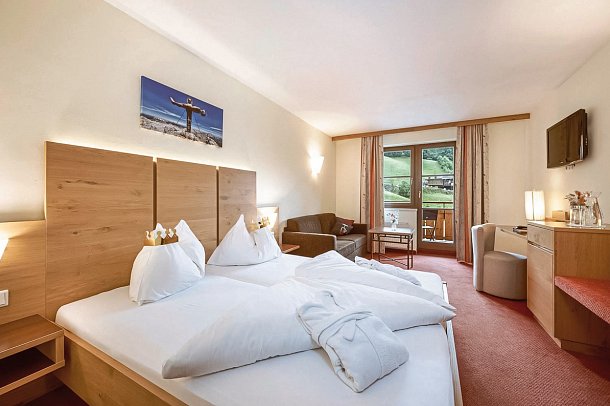 Bachschmied - Wohnbeispiel Doppelzimmer (Zimmercodierung DB1)