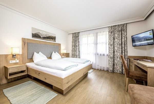 Hotel Gasthof Wachter - Wohnbeispiel Doppelzimmer Biberg (Zimmercodierung DF1)