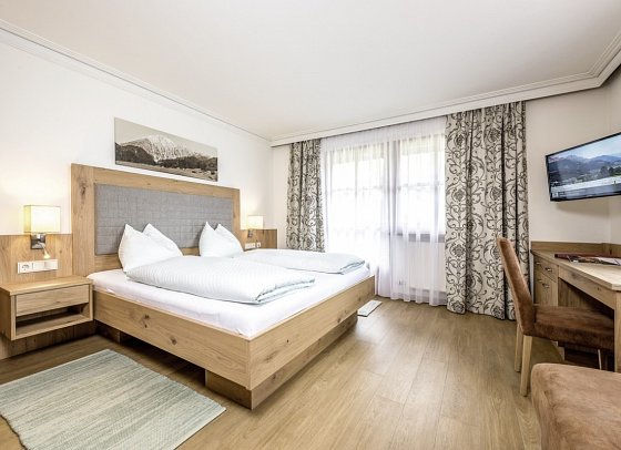 Hotel Gasthof Wachter - Wohnbeispiel Doppelzimmer Biberg (Zimmercodierung DF1)