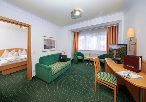 Der Schütthof - Wohnbeispiel Juniorsuite (Zimmercodierungen JB1 & JB2)