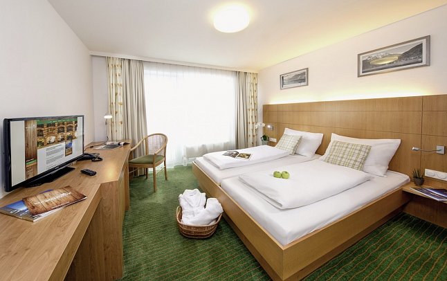 Der Waldhof - Wohnbeispiel Doppelzimmer (Zimmercodierungen DF1 & DE1)