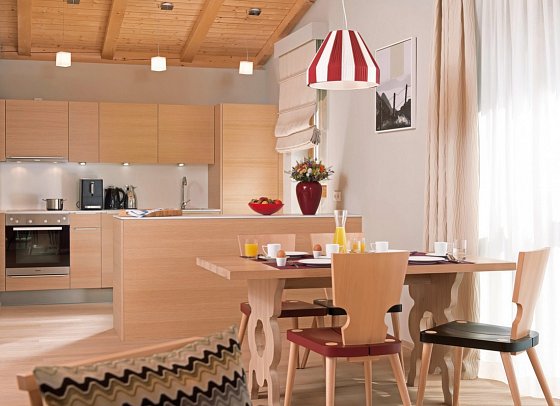 aja Bergresort Werfenweng Apartments - Wohnbeispiel Ferienwohnung Typ 1 (Zimmercodierung AB1)