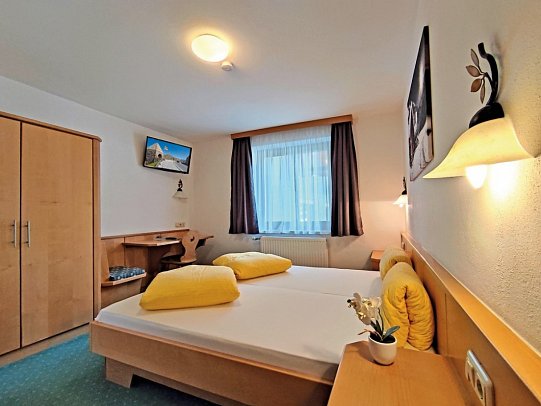 Hotel Wasserfall - Wohnbeispiel Doppelzimmer Mini (Zimmercodierung DB1)