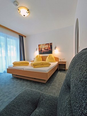 Hotel Wasserfall - Wohnbeispiel Doppelzimmer Standard (Zimmercodierung DG2)