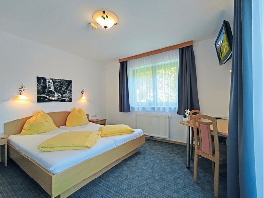 Hotel Wasserfall - Wohnbeispiel Doppelzimmer Standard (Zimmercodierung DG2)