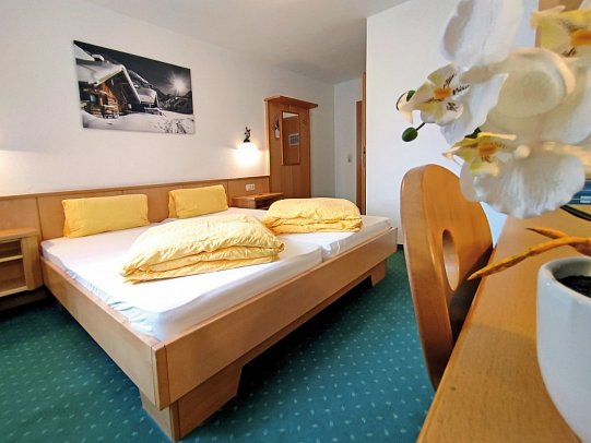 Hotel Wasserfall - Wohnbeispiel Doppelzimmer Mini (Zimmercodierung DB1)