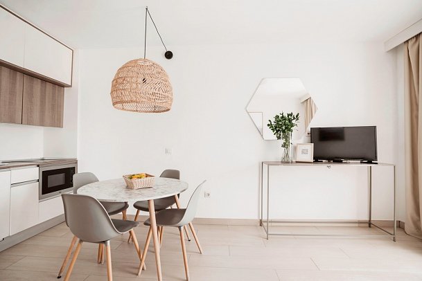 Lagos de Fañabé Beach Resort - Wohnbeispiel Apt. 1 Schlafzimmer Deluxe (Zimmercodierungen AB1, AD1 & AE1)