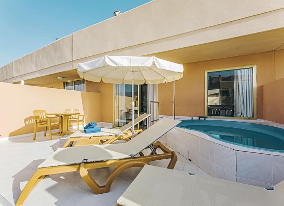 Cleopatra Palace - Wohnbeispiel Doppelzimmer Deluxe (Zimmercodierung DD1)