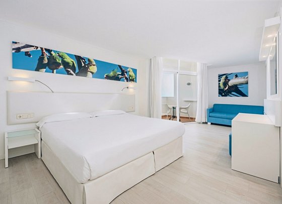 Iberostar Waves Bouganville Playa - Wohnbeispiel Familienzimmer (Zimmercodierungen FB1 & FB2)