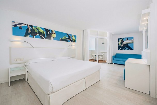 Iberostar Waves Bouganville Playa - Wohnbeispiel Familienzimmer (Zimmercodierungen FB1 & FB2)