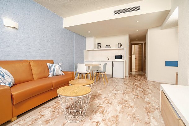 HOVIMA La Pinta Beachfront Family Hotel - Wohnbeispiel Apt. 1 Schlafzimmer Superior Meerblick (Zimmercodierungen ASM & ASO)