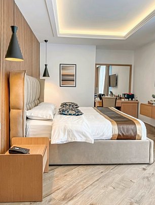 Grand Blue Fafa Resort - Wohnbeispiel Doppelzimmer Superior Jacuzzi (Zimmercodierung DS1)