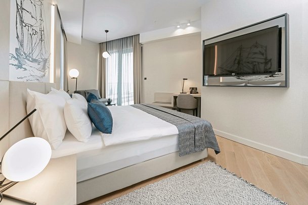 Katamare - Wohnbeispiel Doppelzimmer Superior seitl. Meerblick (Zimmercodierung DSN)