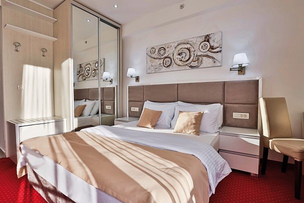 Hotel La Mer - Wohnbeispiel Double Room (Zimmercodierung DB1)