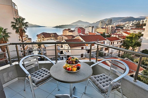 Hotel La Mer - Wohnbeispiel Junior Suite Sea View (Zimmercodierung J1M)